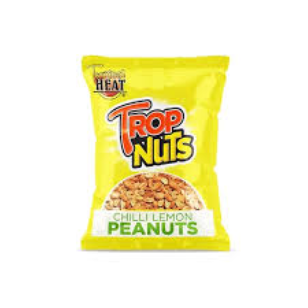 TROPNUTS CHILLI LEMON PEANUTS 50G